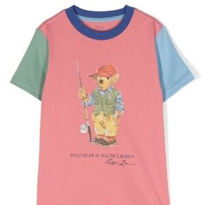Ralph Lauren Kidscolour-block cotton T-shirt Size 14/16